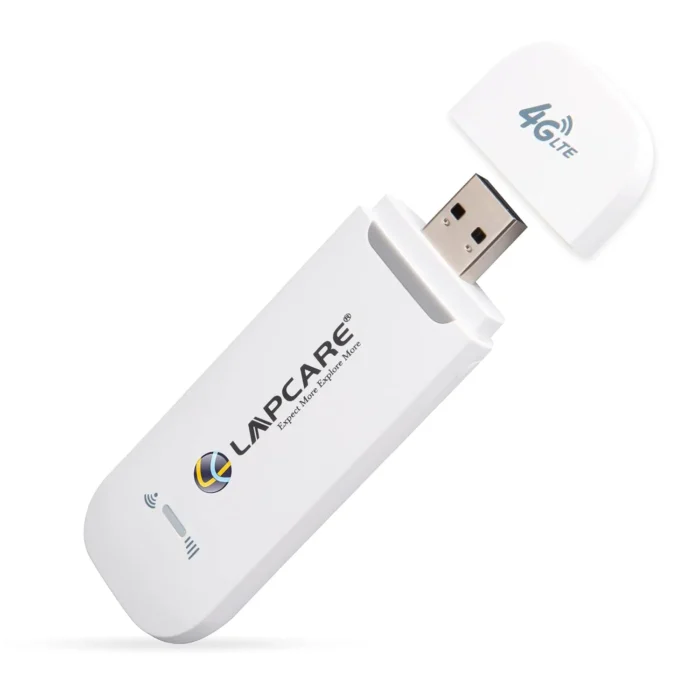 Lapcare F90 4G USB Dongle with Wi-Fi Works with All The Telecom Operators