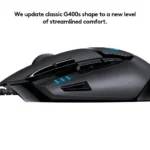 Logitech G402 Hyperion Fury 4,000 DPI, Lightweight, Wired Gaming Mouse