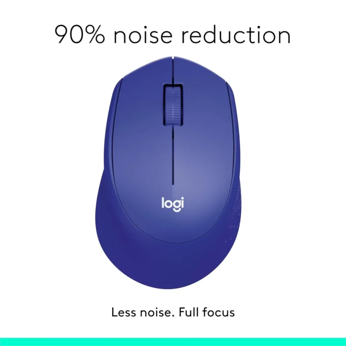 Logitech M331 Silent Plus 1000 DPI Wireless Mouse with USB Nano Receiver