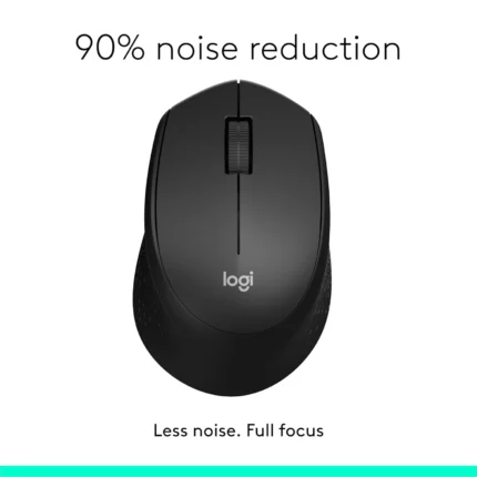 Logitech M331 Silent Plus 1000 DPI Wireless Mouse with USB Nano Receiver