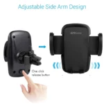 Portronics CLAMP X POR-1101 Car-Vent Mobile Holder with Adjustable Side Arm for Smartphones