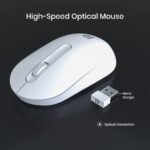 Portronics Toad 13, 1200 DPI, 2.4 GHz Wireless Optical Mouse with USB Nano Receiver