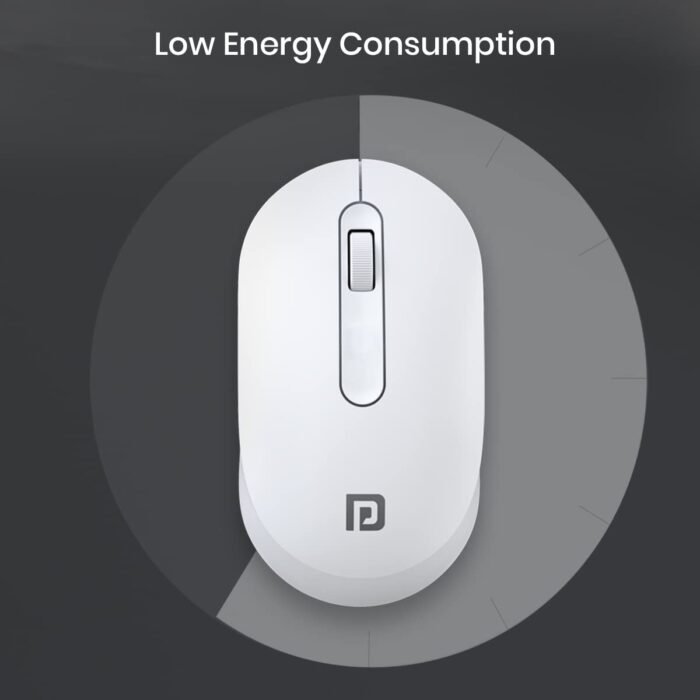 Portronics Toad 13, 1200 DPI, 2.4 GHz Wireless Optical Mouse with USB Nano Receiver