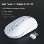 Portronics Toad 13, 1200 DPI, 2.4 GHz Wireless Optical Mouse with USB Nano Receiver