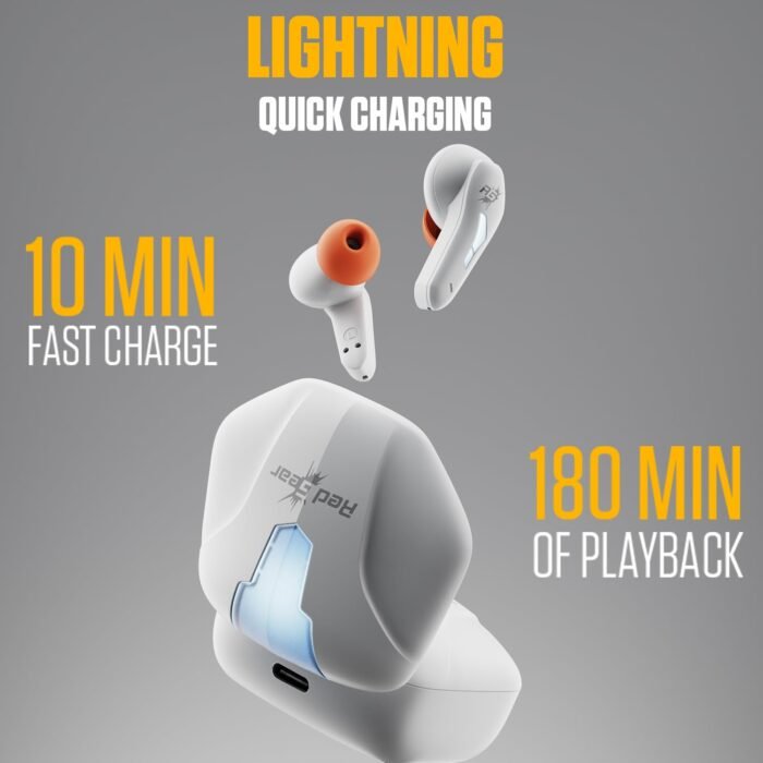 Redgear Toad with 40Hrs Playback, in Ear Enc Mic TWS Earbuds