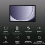 Samsung Galaxy Tab A9+ 8GB RAM 128GB ROM 11.0 inch with Wi-Fi + 5G Tablet (Navy) 9 Samsung Galaxy Tab A9+ 8GB RAM 128GB ROM 11.0 inch with Wi-Fi+5G Tablet