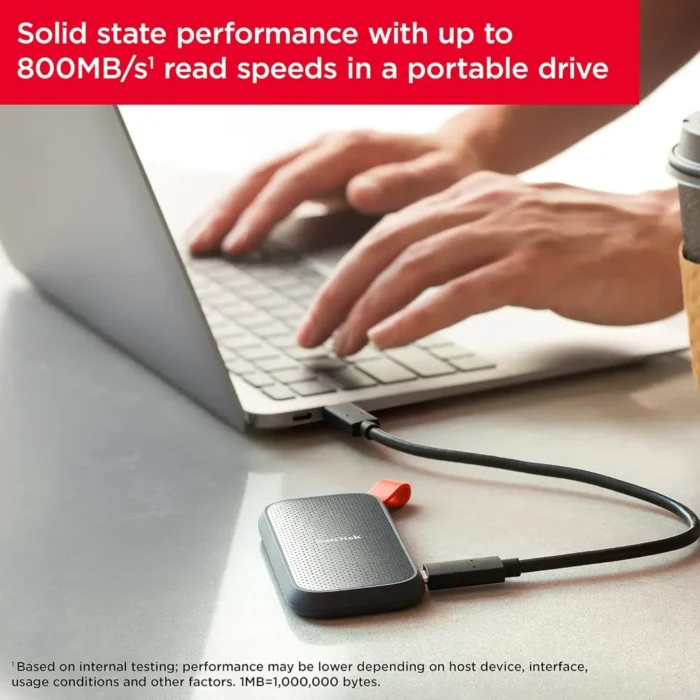 Sandisk 1TB 800MBs R, USB 3.2 Gen 2 Portable SSD Sandisk 1TB 800MBs R, USB 3.2 Gen 2 Portable SSD
