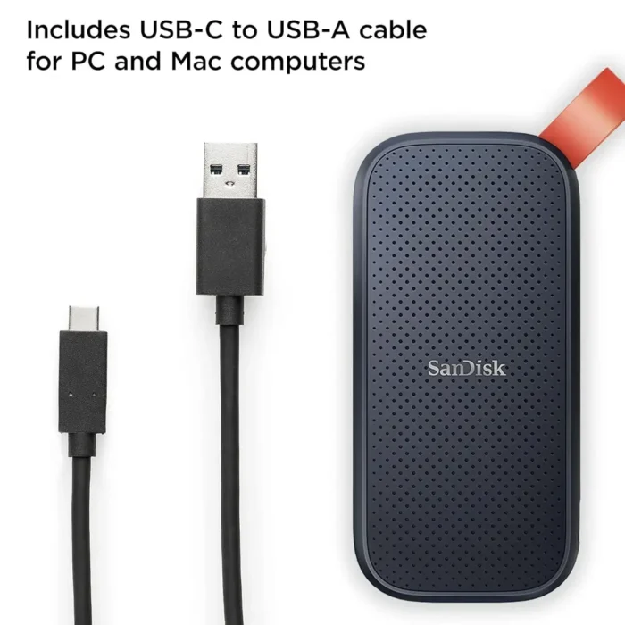 Sandisk 1TB 800MBs R, USB 3.2 Gen 2 Portable SSD Sandisk 1TB 800MBs R, USB 3.2 Gen 2 Portable SSD