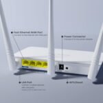 TENDA F3 300 Mbps Wifi Speed Single Band Wireless Router