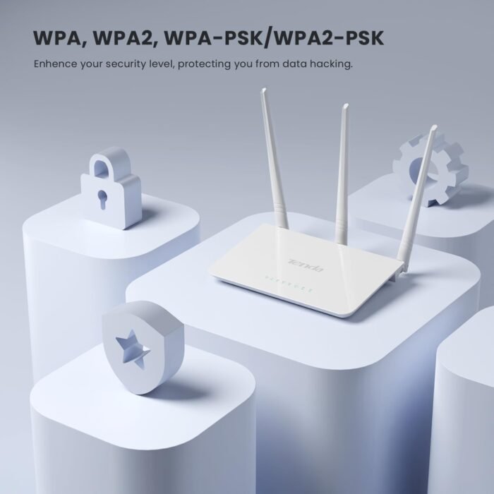TENDA F3 300 Mbps Wifi Speed Single Band Wireless Router