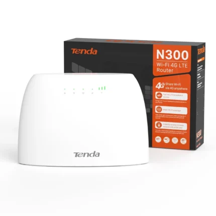 Tenda 4G03 4G SIM Card 300Mbps Cat4 Mobile Wi-Fi Router
