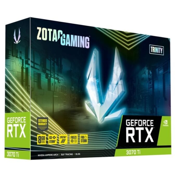 ZOTAC Gaming GeForce RTX 3070 Ti Trinity GDDR6X 8GB Graphics Card