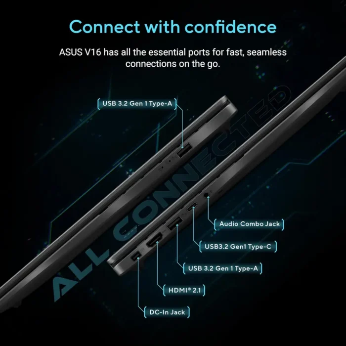 ASUS Gaming V16 (2025) 14th Gen, Intel Core 5 210H (RTX 4050-6GB, 16GB, 512GB, Win 11, MSO 2024) Gaming Laptop ASUS Gaming V16 (2025) 14th Gen, Intel Core 5 210H (RTX 4050-6GB, 16GB, 512GB, Win 11, MSO 2024) Gaming Laptop