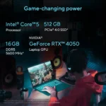 ASUS Gaming V16 (2025) 14th Gen, Intel Core 5 210H (RTX 4050-6GB, 16GB, 512GB, Win 11, MSO 2024) Gaming Laptop 5 ASUS Gaming V16 (2025) 14th Gen, Intel Core 5 210H (RTX 4050-6GB, 16GB, 512GB, Win 11, MSO 2024) Gaming Laptop