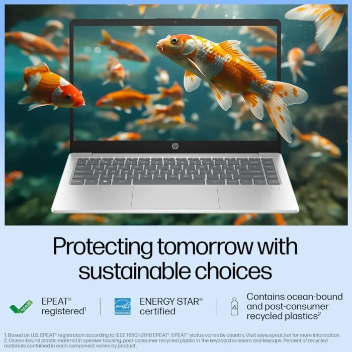 HP 14 AI, Intel Core Ultra 7 155H (16GB, 512GB SSD, Win11, Office 21, Intel Arc Graphics) FHD, Anti-Glare, 14 Inch AI Powered Laptop