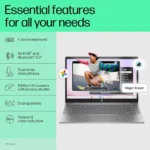 HP Chromebook, Intel Core I3-N305, 8GB LPDDR5, 256GB UFS, Win 11, 14-Inch Anti-Glare, Touchscreen, FHD Laptop