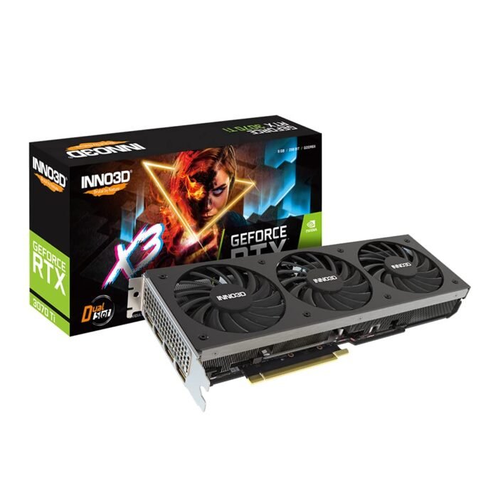 Inno3D NVIDIA GEFORCE RTX 3070 Ti X3 8GB GDDR6X Gaming Graphics Card