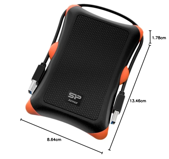 SP Silicon Power Power Armor A30 1TB Rugged External Hard Drive