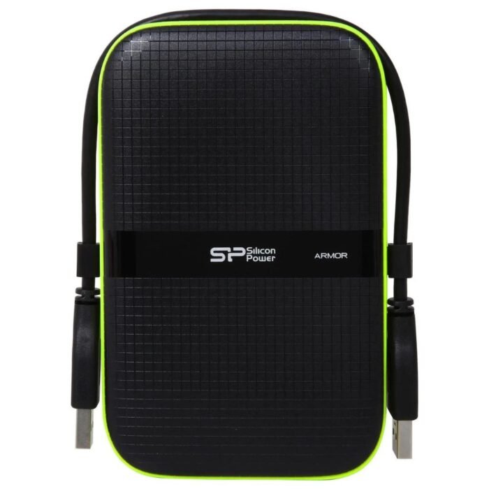 Silicon Power 1TB Armor A60 Shockproof and Water-Resistant Portable Hard Drive