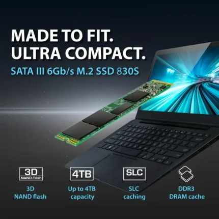 Home 5 Transcend 128 GB M.2 SATA III 6Gbs Internal SSD (TS128GMTS830S)