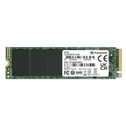 Home 3 Transcend 2TB 110S M.2 NVMe PCIe Gen3 x4 SSD (TS2TMTE110S)