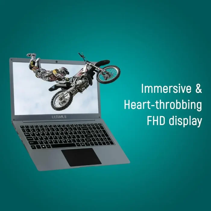 Ultimus S152 Intel Celeron N4020 Processor (4GB, 256GB SSD, Win 11) 15.6 Inch FHD Thin & Light Laptop