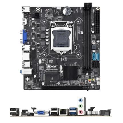 EVM H81JEL LGA 1150 Socket Micro-ATX Intel H81 Express Chipset DDR3 Motherboard for Desktop