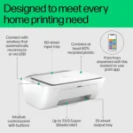 HP DeskJet 2820 All-in-One Multi-function WiFi Color Inkjet Printer 3 HP DeskJet 2820 All-in-One Multi-function WiFi Color Inkjet Printer