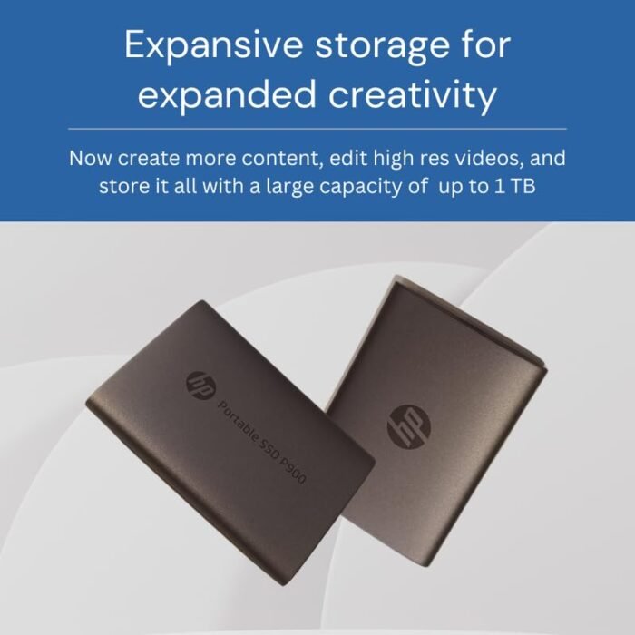 HP P900 512GB 2000 MBs Speed USB 3.2 Gen 1 Type-C Portable SSD HP P900 512GB 2000 MBs Speed USB 3.2 Gen 1 Type-C Portable SSD