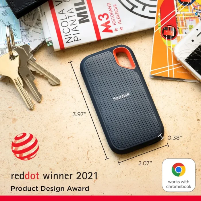 SanDisk Extreme 1TB 1050MB/s R, 1000MB/s W Portable SSD