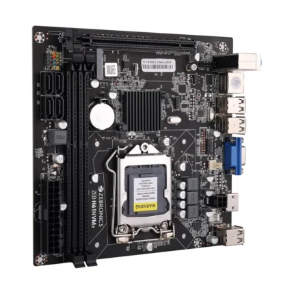 Home 2 ZEBRONICS H61-NVMe Micro-ATX DDR3 Motherboard