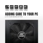 ANT Esports RX650 650 Watt 80 Plus Bronze SMPS Power Supply