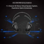Aula S600 USB 7.1 Lightweight Professional Gaming Headphone with RGB Light