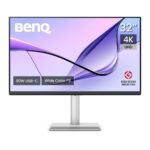 BenQ MA320U 32 Inch 3840x2160 4K Ultra HD, IPS Panel with P3 Color Gamut, Dual USB-C (90W PD) Monitor for MacBook