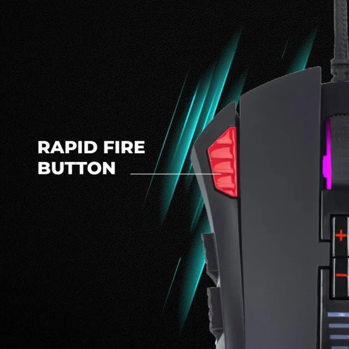 Cosmic Byte Equinox Gamma 16000DPI 12 Button Wired Gaming Mouse