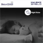 Halonix SecurCAM 360° 3MP 3K Pro HD Pan/Tilt Wi-Fi Smart Home Security Camera