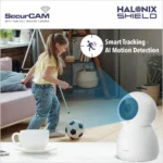 Halonix SecurCAM 360° 3MP 3K Pro HD Pan/Tilt Wi-Fi Smart Home Security Camera