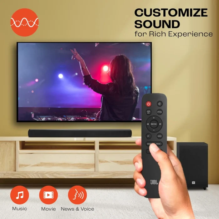 JBL Cinema SB271, Dolby Digital Soundbar with Wireless Subwoofer