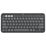 Logitech Pebble Keys 2 K380s, Multi-Device Bluetooth Wireless Keyboard with Customisable Shortcuts