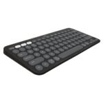 Logitech Pebble Keys 2 K380s, Multi-Device Bluetooth Wireless Keyboard with Customisable Shortcuts