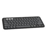 Logitech Pebble Keys 2 K380s, Multi-Device Bluetooth Wireless Keyboard with Customisable Shortcuts