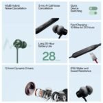 OnePlus Bullets Wireless Z2 ANC Bluetooth in Ear Neckband with Mic 7 OnePlus Bullets Wireless Z2 ANC Bluetooth in Ear Neckband with Mic