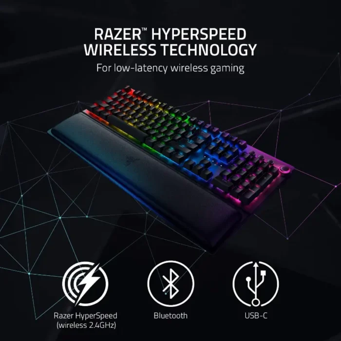 Razer BlackWidow V3 Pro - Wireless Mechanical Gaming Keyboard