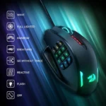 Redragon Impact M908 RGB LED MMO USB Mouse with Side Buttons Laser Wired Gaming Mouse