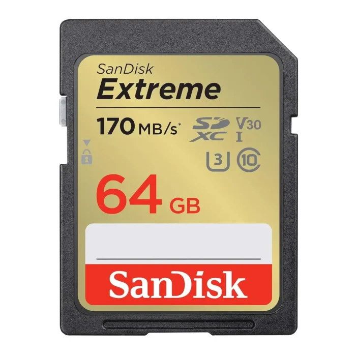 SanDisk 64GB Extreme UHS-I SDXC Memory Card