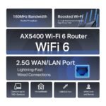 TP-Link Archer AX72 Pro AX5400 Dual-Band Gigabit Wi-Fi 6 Router