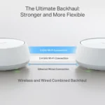 TP-Link Deco BE25 (1-Pack) Dual Band BE5000 Whole Home Mesh WiFi 7 System