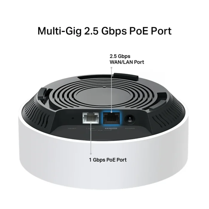 TP-Link Deco X50-PoE (1-Pack) AX3000 Whole Home Mesh Wi-Fi 6 System with PoE Router