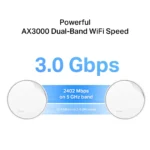 TP-Link Deco X50-PoE (1-Pack) AX3000 Whole Home Mesh Wi-Fi 6 System with PoE Router