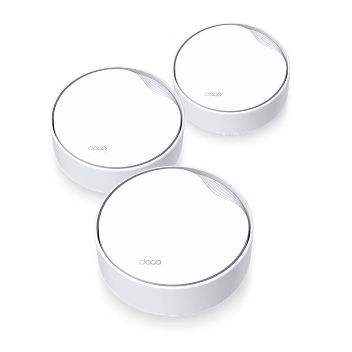 TP-Link Deco X50-PoE (3-Pack) AX3000 Whole Home Mesh Wi-Fi 6 System with PoE Router